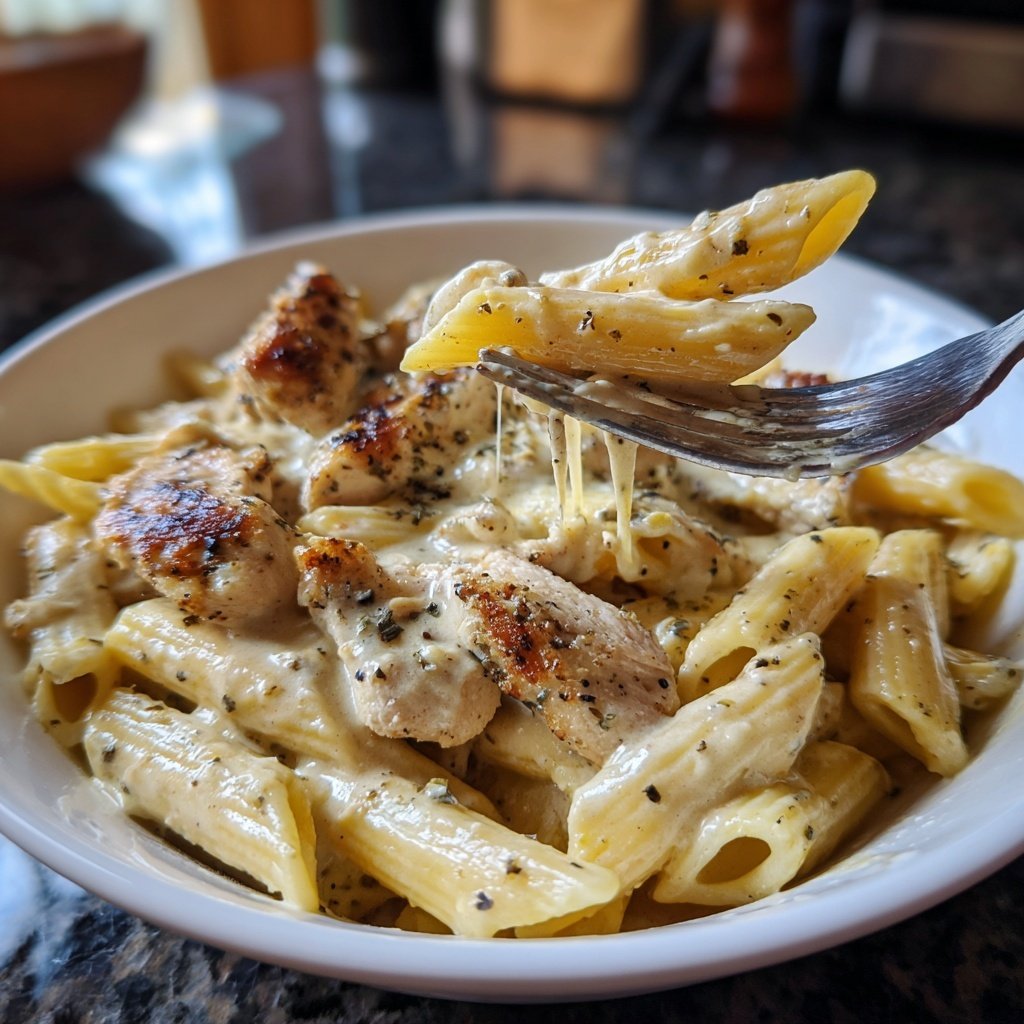 High Protein Chicken Pasta