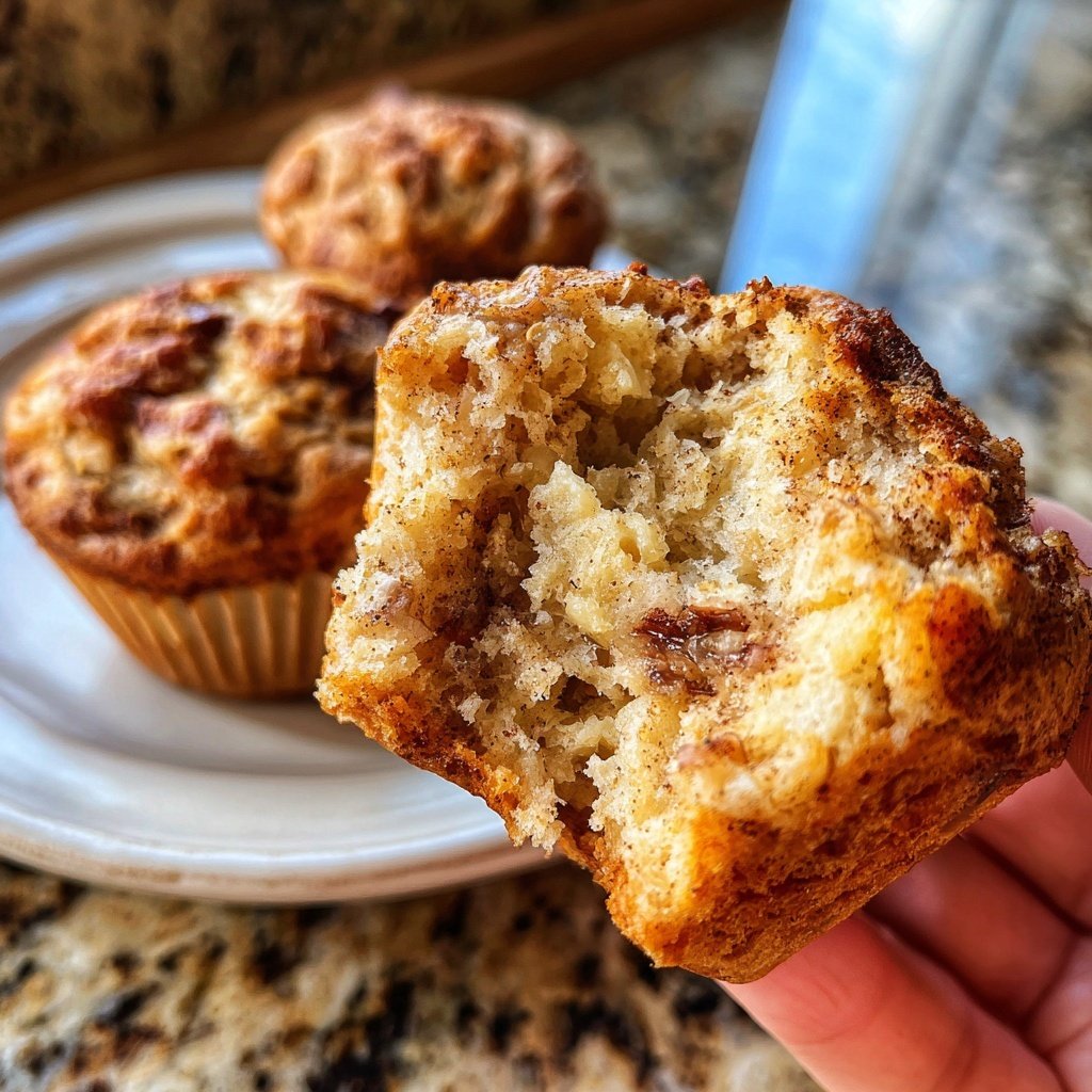 Cinnamon Apple Yogurt Muffins
