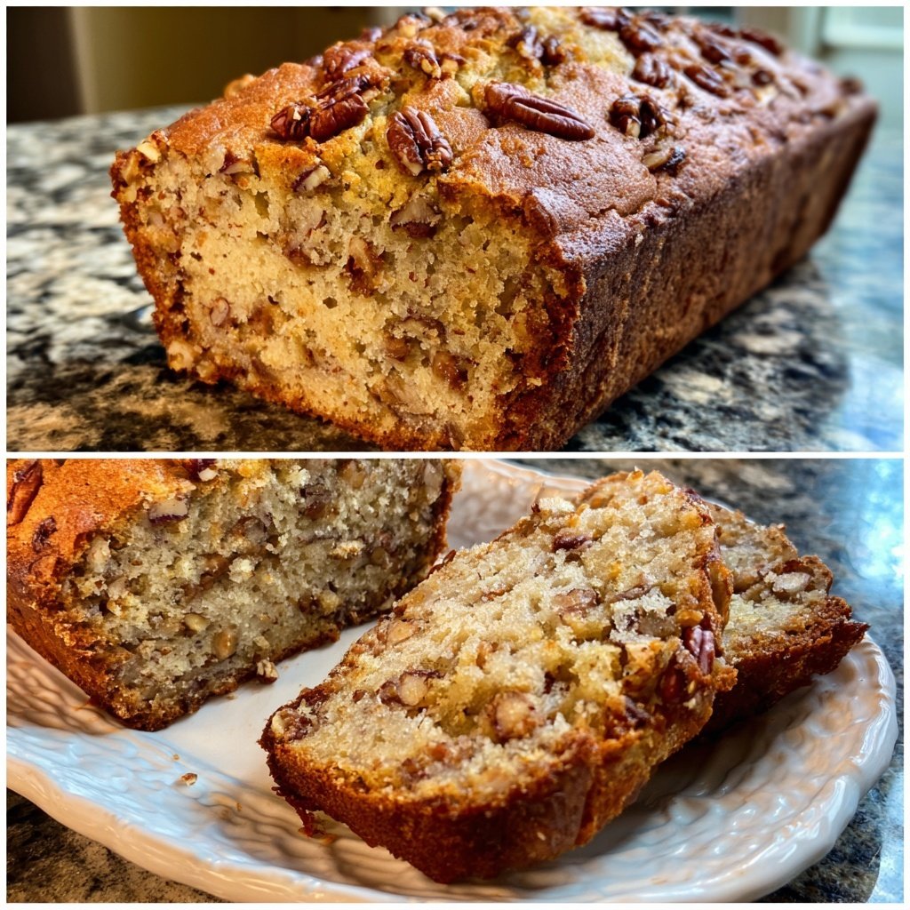 Banana Bread with Pecans Recipe