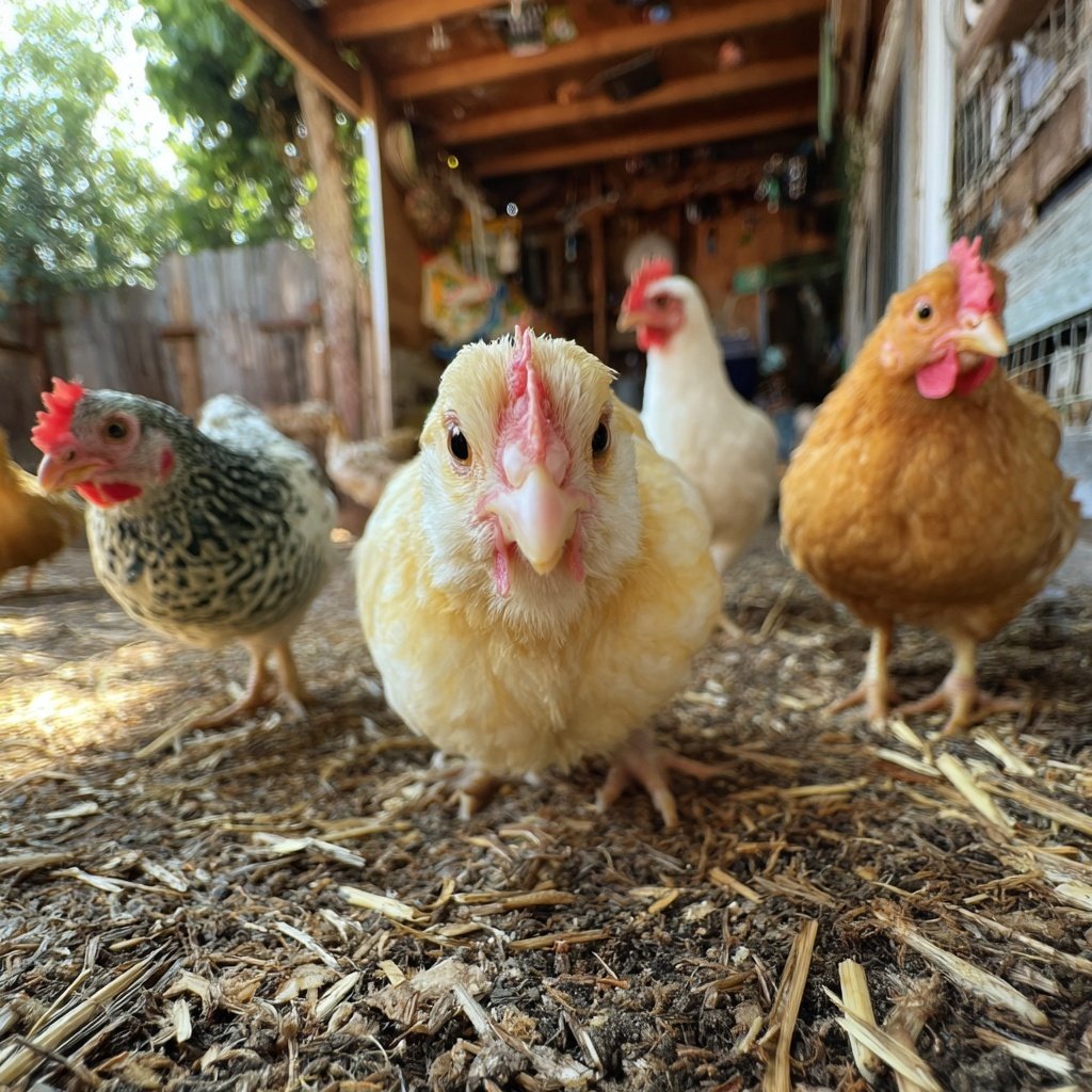 Small Backyard Chicken Run
