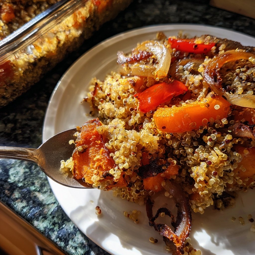 Sunday Roasted Vegetable Grain Bake