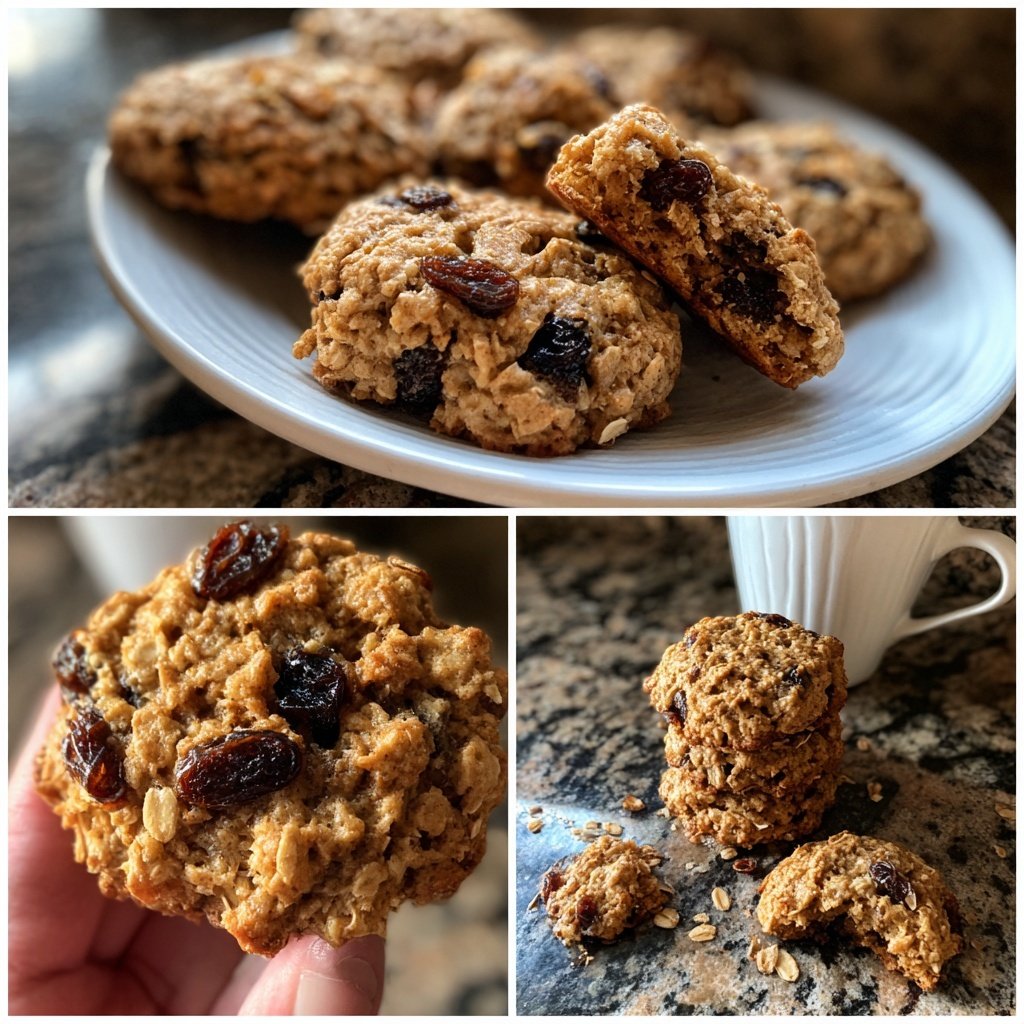 Oatmeal Raisin Breakfast Cookies