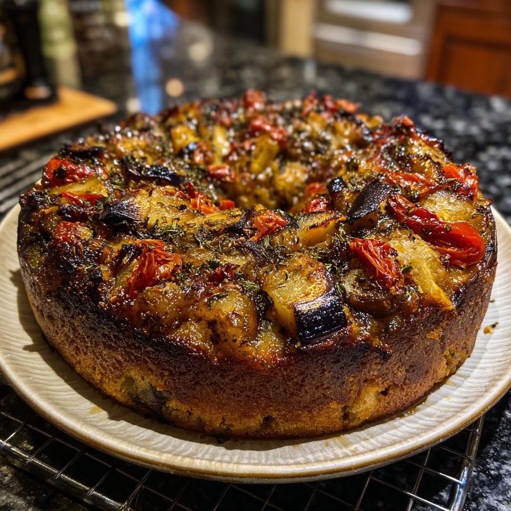 Baked Eggplant with Tomato and Herbs