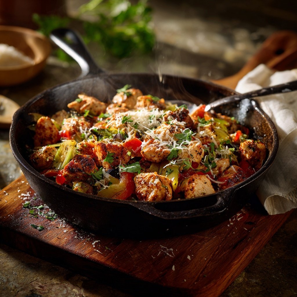 High Protein Turkey Dinner Skillet