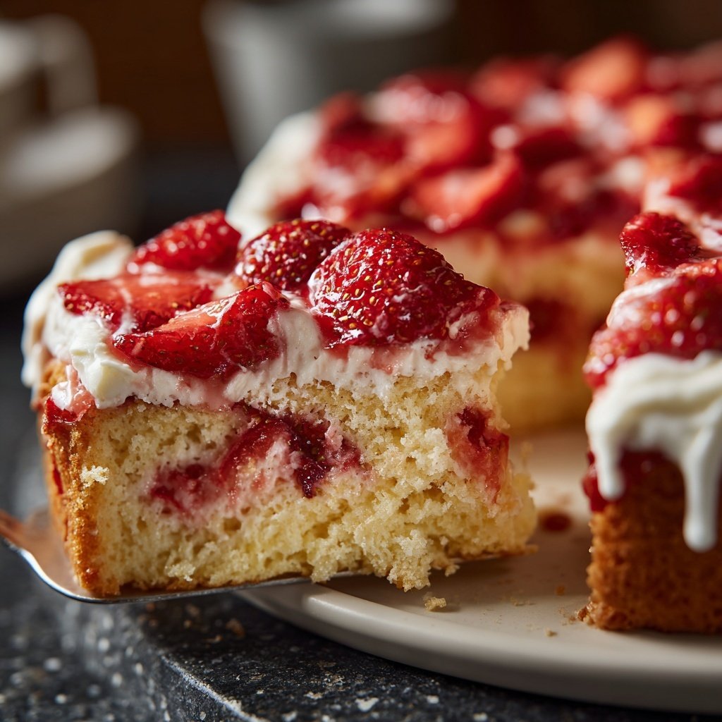Strawberry Shortcake With Mascarpone