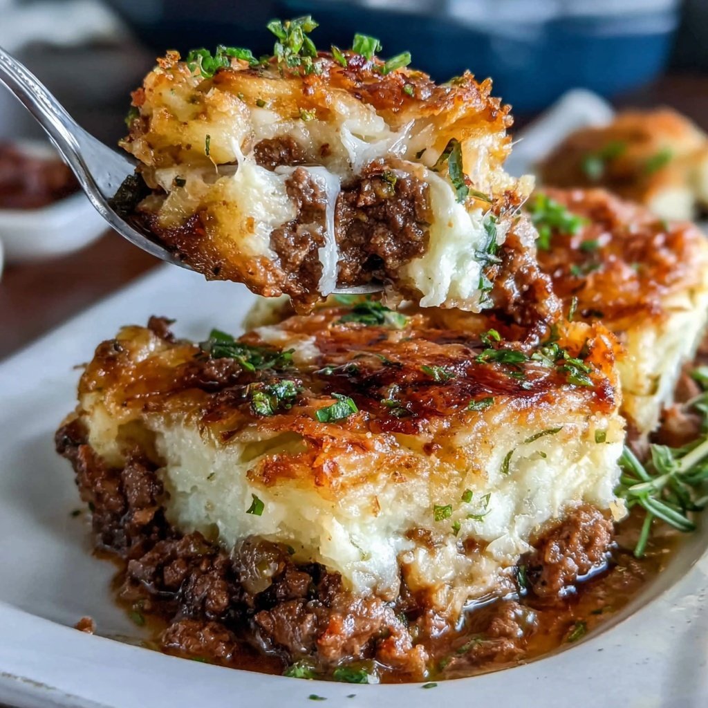 Ground Beef And Potato Bake