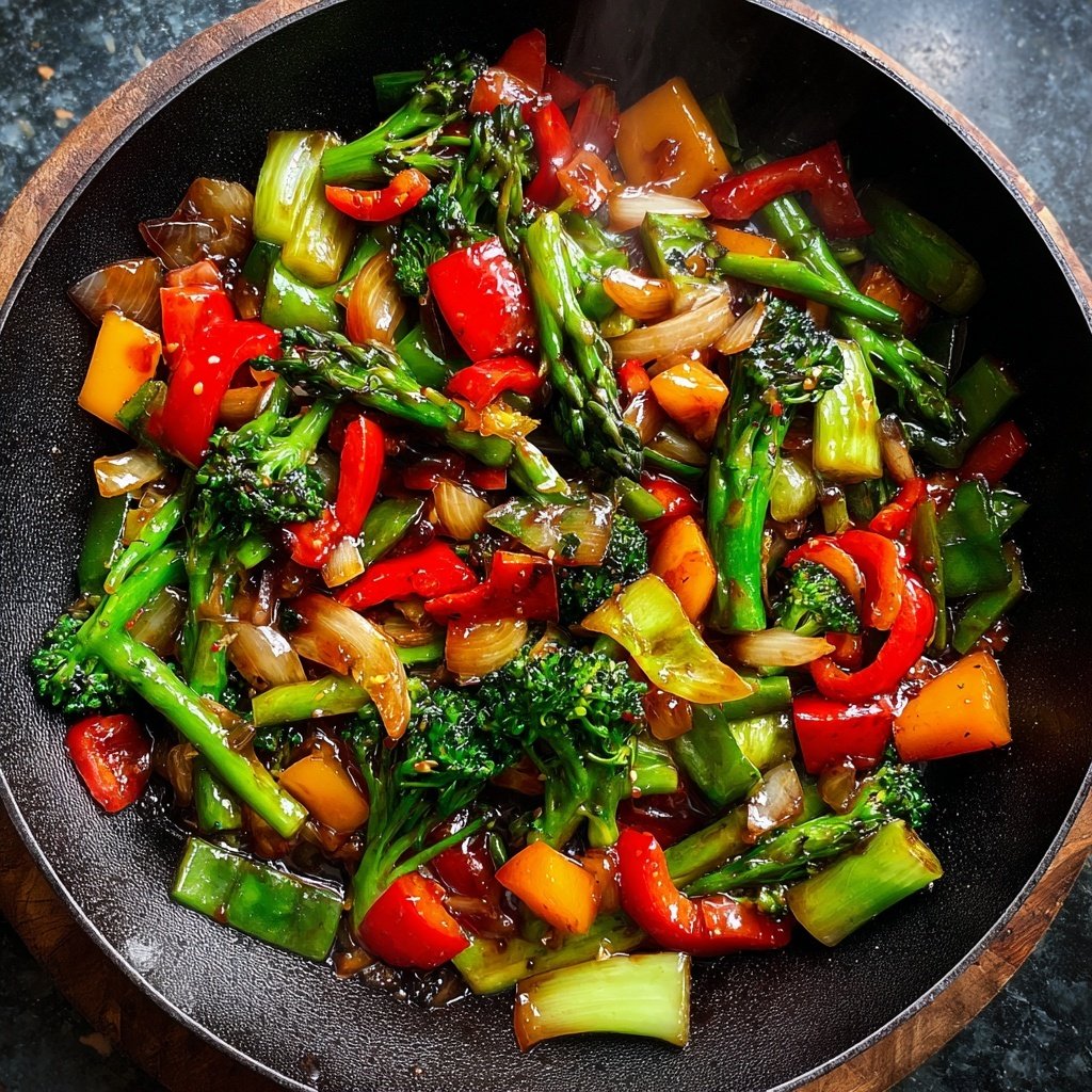 Healthy Dinner Vegetable Stir Fry