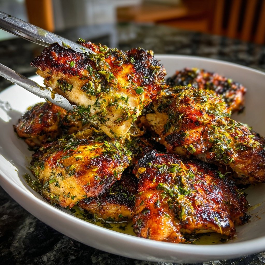 Grilled Lemon Herb Chicken Bowl