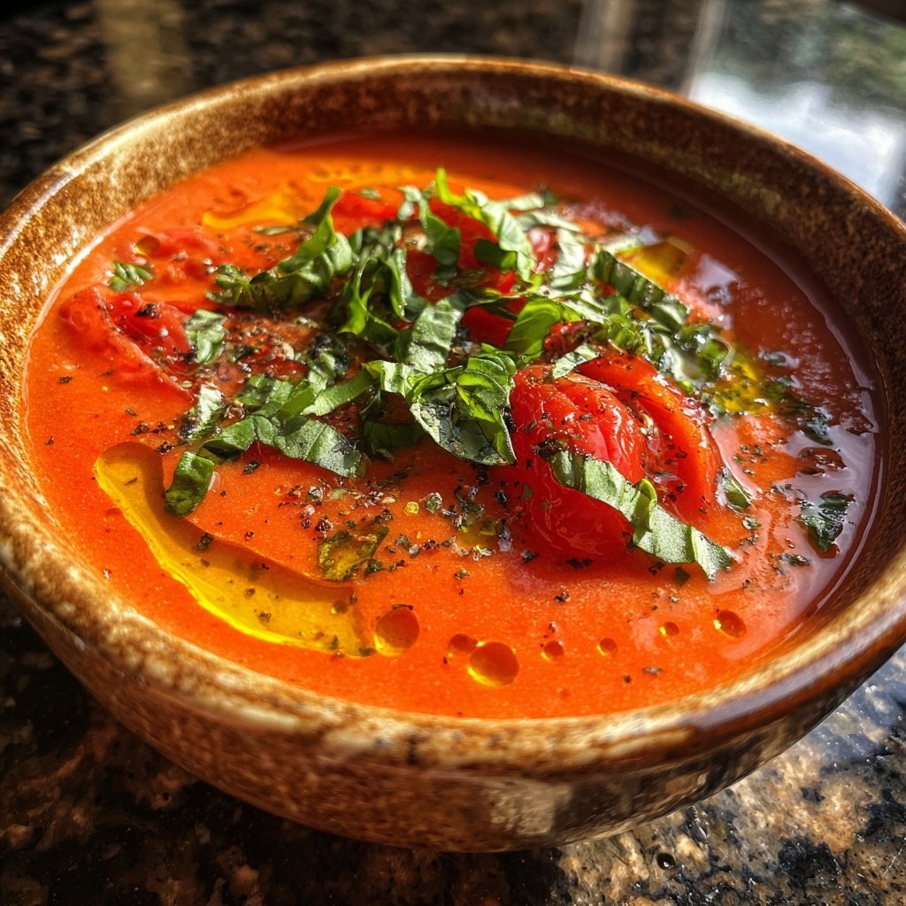 Creamy Tomato Basil Soup