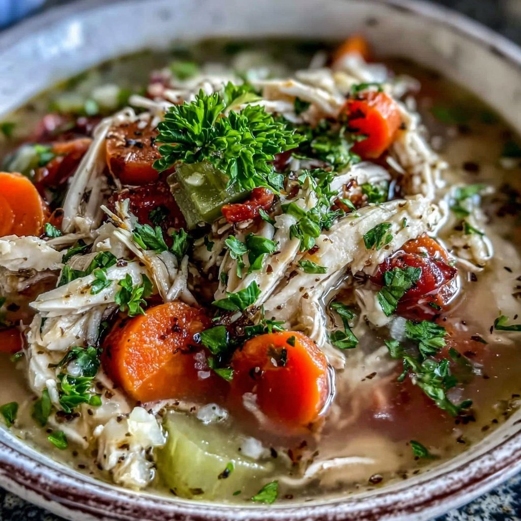 Healthy Chicken Vegetable Soup