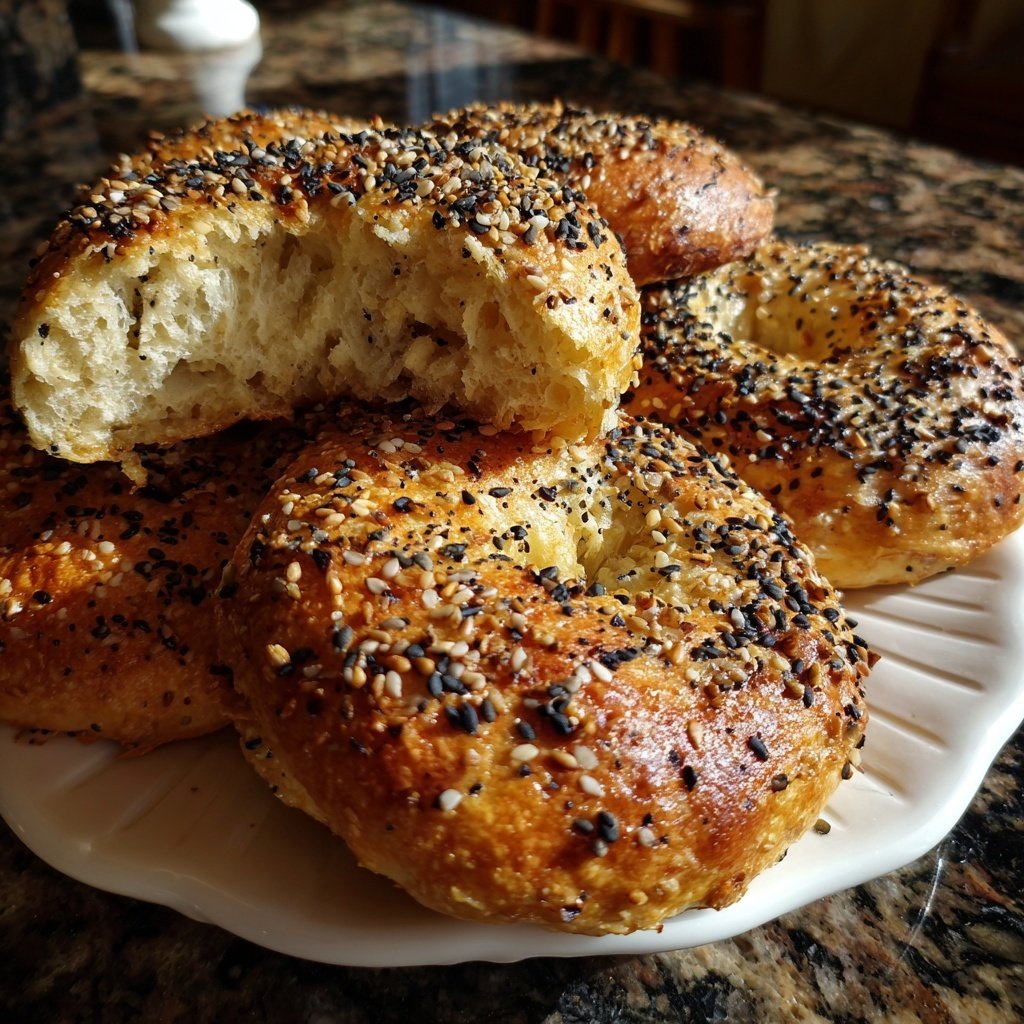 High Protein Bagels Without Yeast