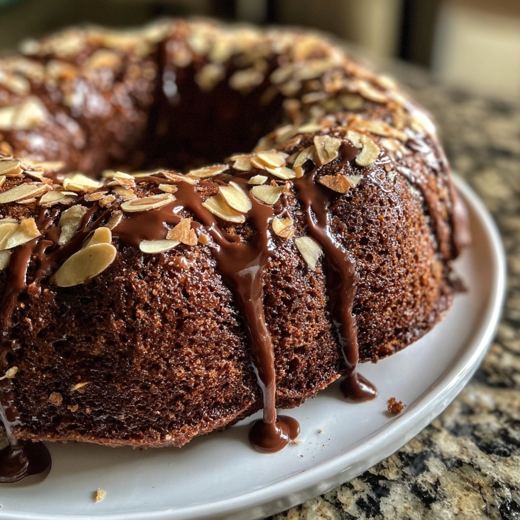 Chocolate Almond Flour Cake