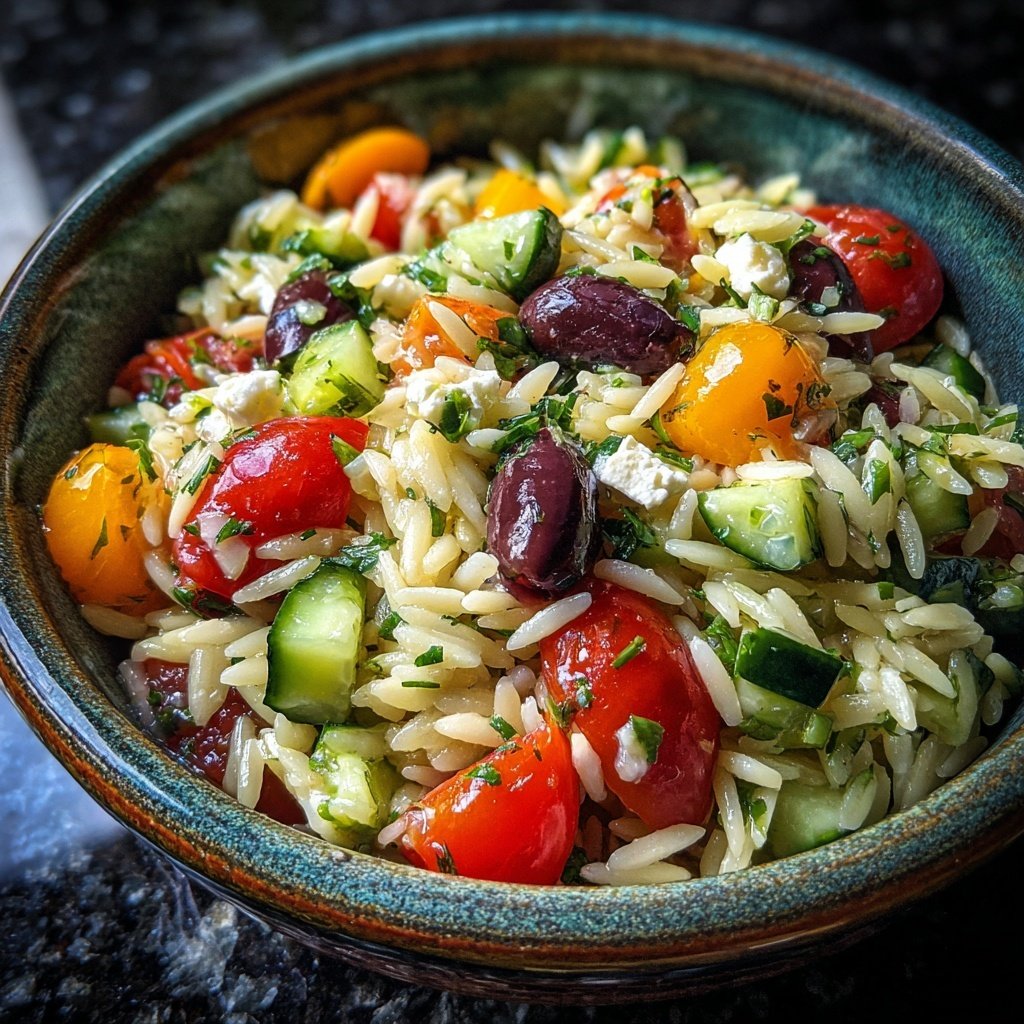 Mediterranean Orzo Salad