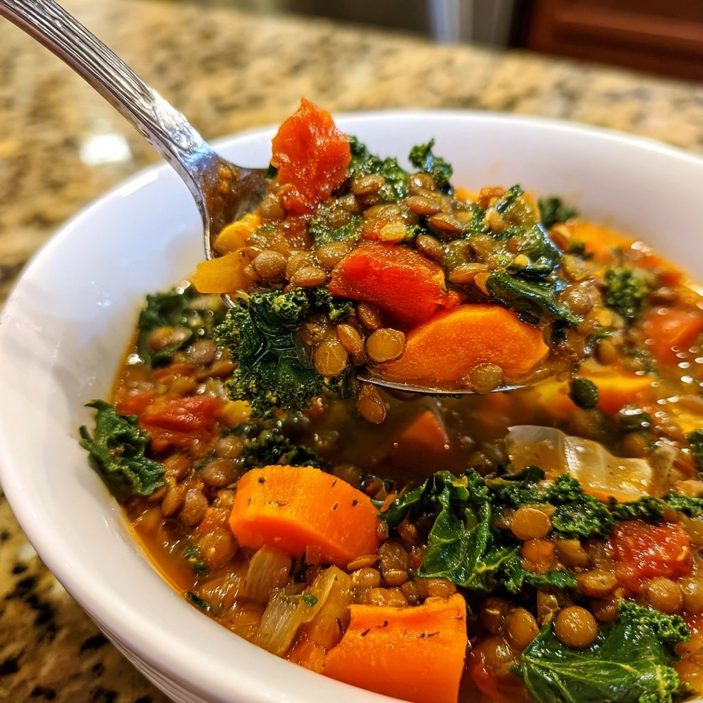 Healthy Dinner Lentil Vegetable Stew